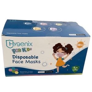 Hygienic For Kids 50 Disposable face masks.